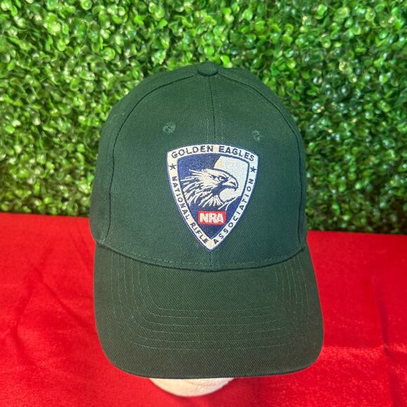 New Golden Eagles National Rifle Association Embroidered Hat Adjustable Cap - Picture 2 of 9
